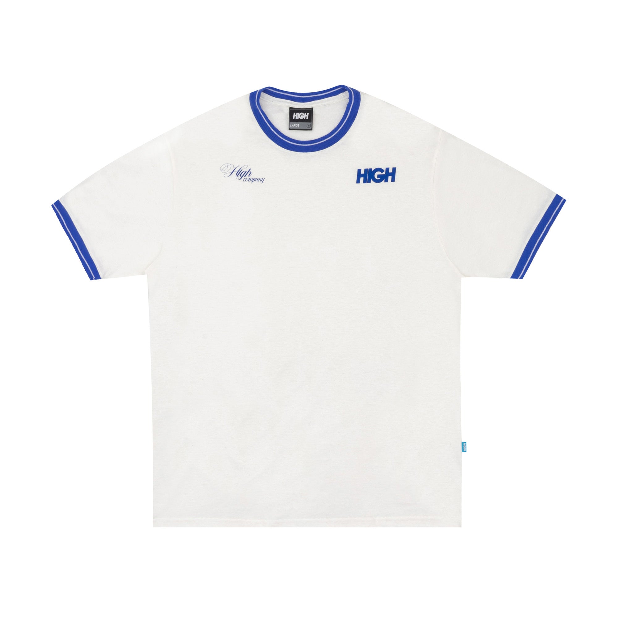 HIGH - Camiseta Classy White/ Blue